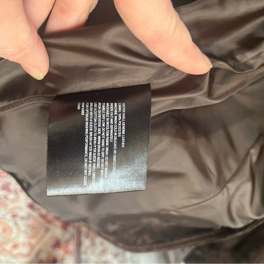 B Collection Suede‎ Jacket - Picture 4 of 5
